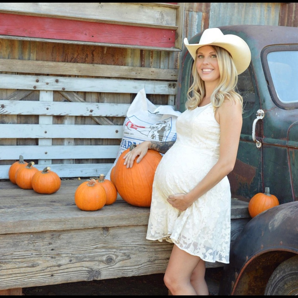 Cream Lace Dress